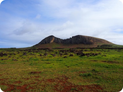 イースター島の山