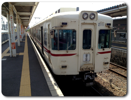 出雲の電車