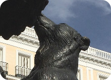 マドリッドの熊像